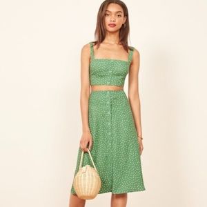 Reformation Grazia 2 Piece Set in Dots